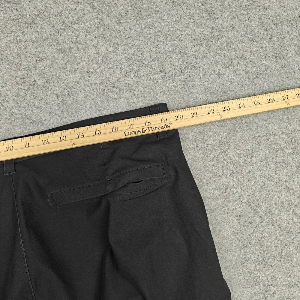 Lululemon‎ Pants Mens 40 Black Slim Fit Stretch Khaki Chino Pockets Casual